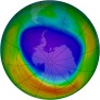 Antarctic Ozone 2005-09-25